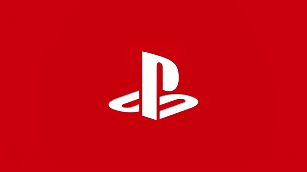 Playstation logo - red - artwork