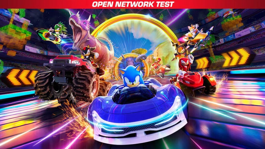 Novo vídeo explica o Teste de Rede Aberto de Sonic Racing: CrossWorlds