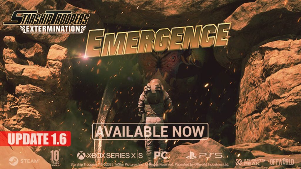 Starship Troopers: Extermination recebe atualização “Critical Strike”