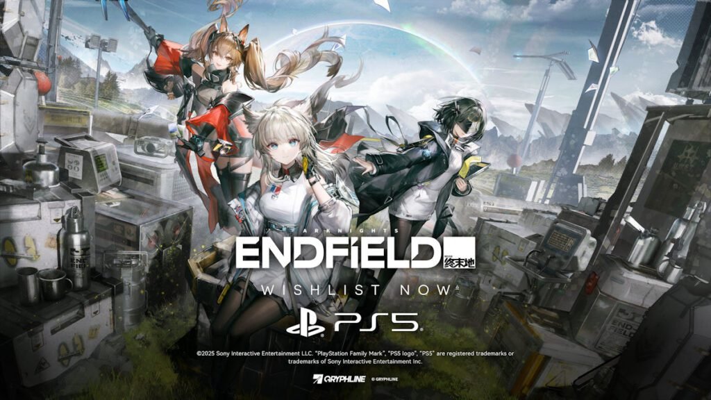 GRYPHLINE abre pré-registro para Arknights: Endfield no PlayStation®5