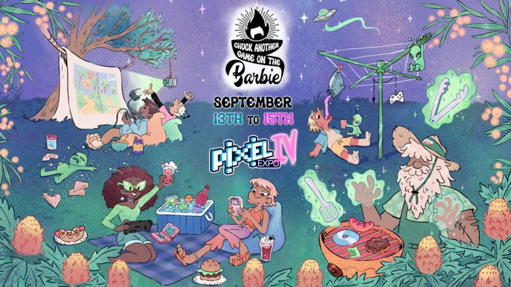 Chuck Another Game on the Barbie Showcase 2025 artwork