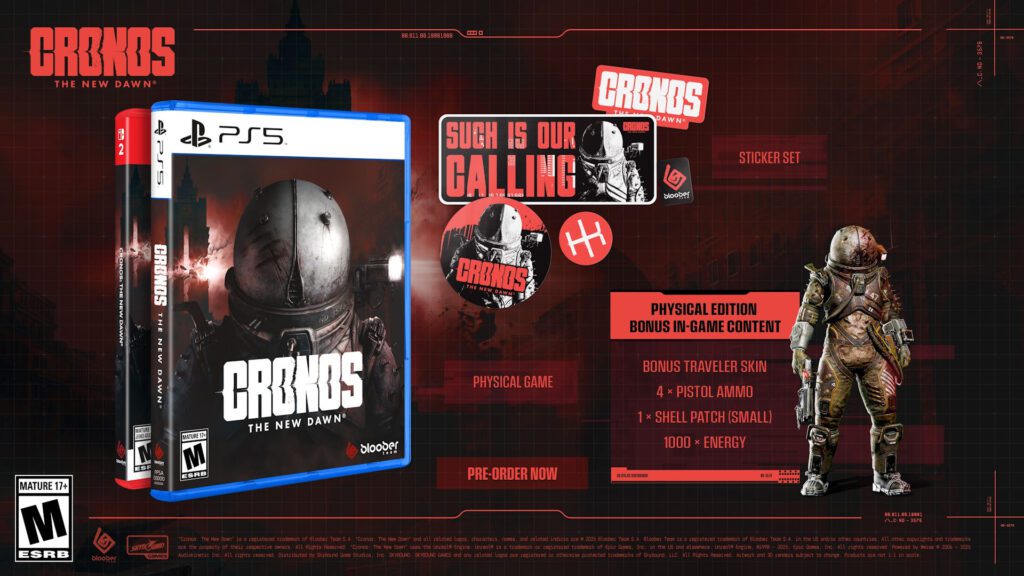 Cronos: The New Dawn edições físicas
