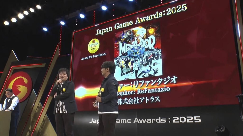 Metaphor: ReFantazio é eleito o Jogo do Ano no Japan Game Awards 2025
