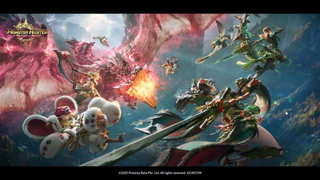 Monster Hunter Outlanders artwork mobile game