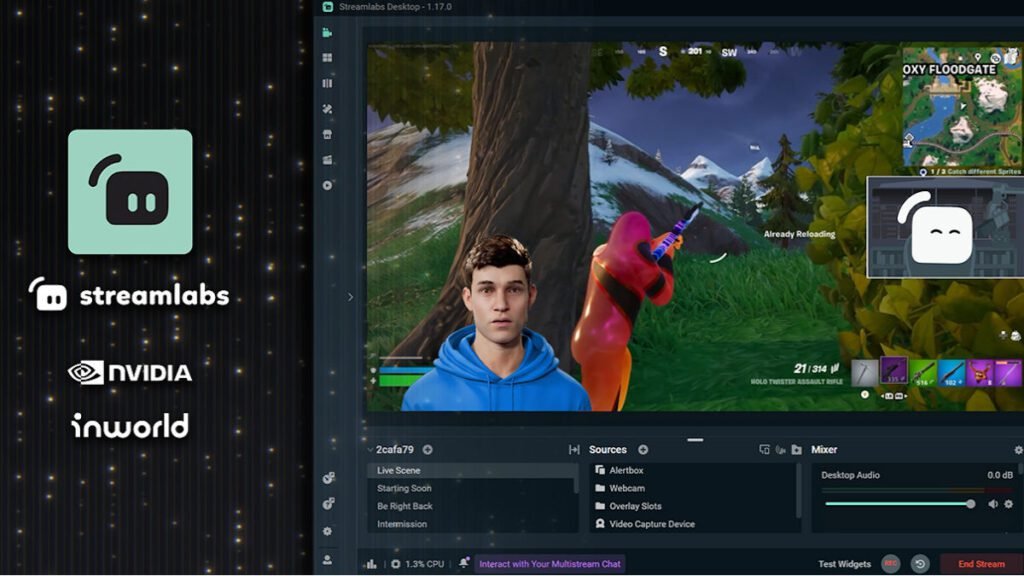 NVIDIA Streamlabs AI artwork
