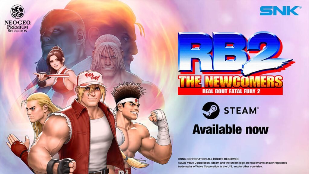 O clássico Real Bout Fatal Fury 2: The Newcomers está de volta!