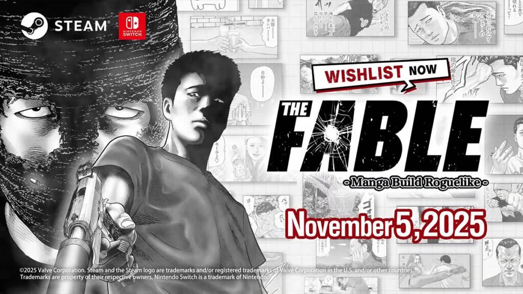 The Fable: Manga Build Roguelike será lançado em 5 de novembro