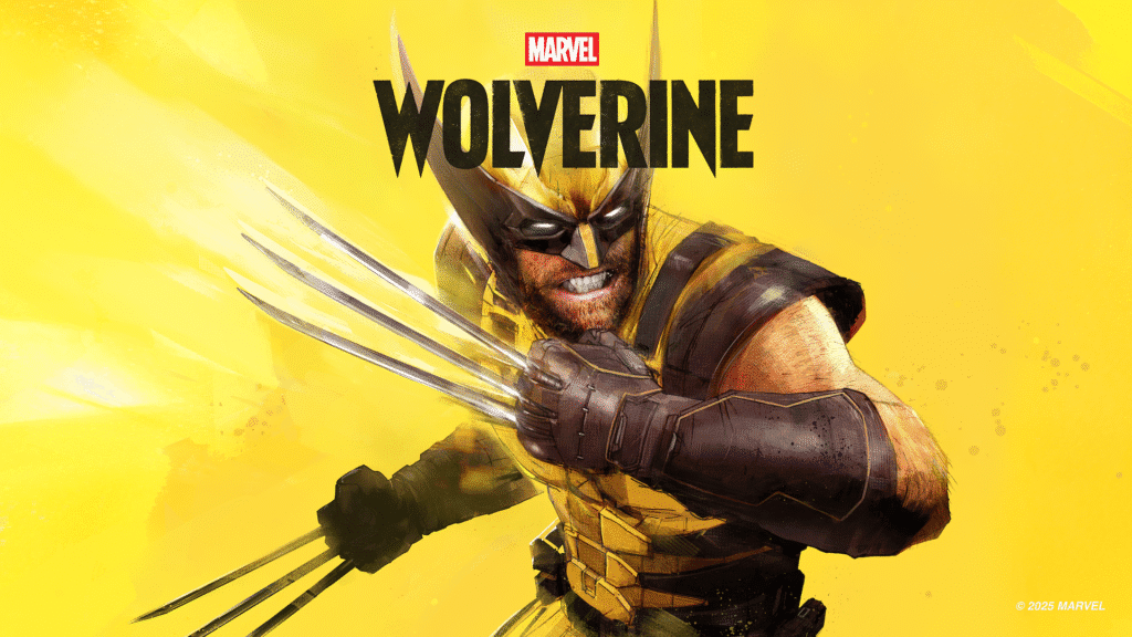 A arte de capa do Marvel's Wolverine, criada em colaboração com o renomado quadrinista Jock.