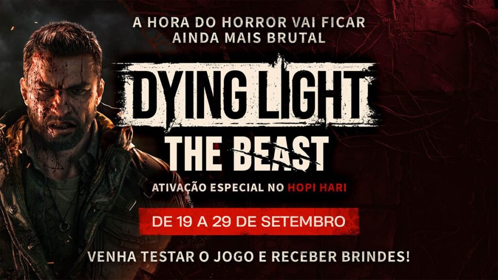 Dying Light: The Beast participa da Hora do Horror do Hopi Hari