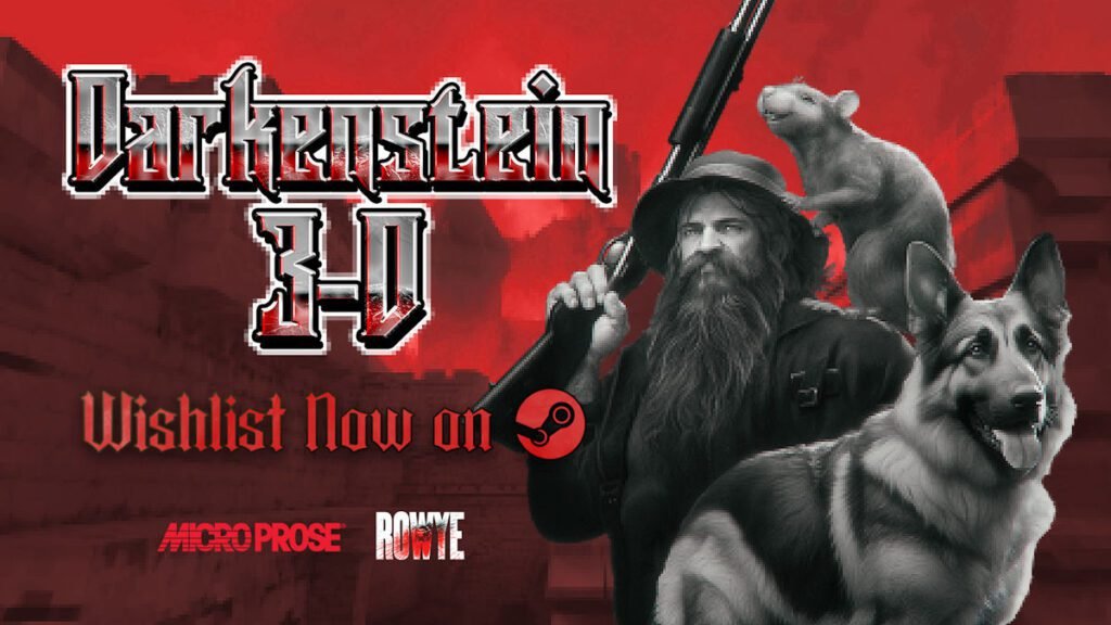 Doom e Wolfenstein se encontram em Darkenstein 3D que chega na Steam ainda em outubro