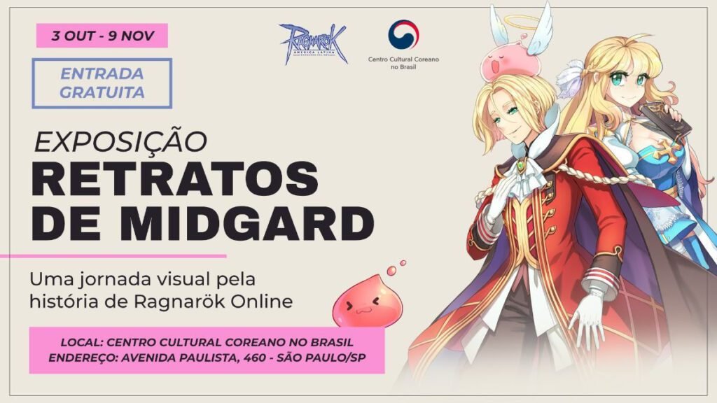 Ragnarök Online LATAM - Exposição Retratos de Midgard