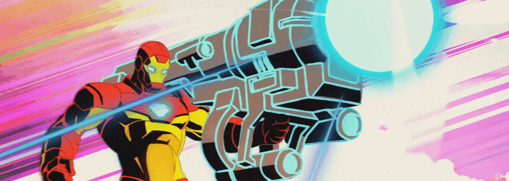 Marvel Cosmic Invasion Fenix & Iron Man anim