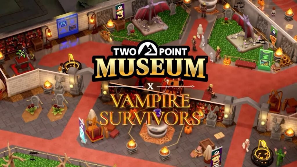 Two Point Museum x Vampire Survivors, collab thumb