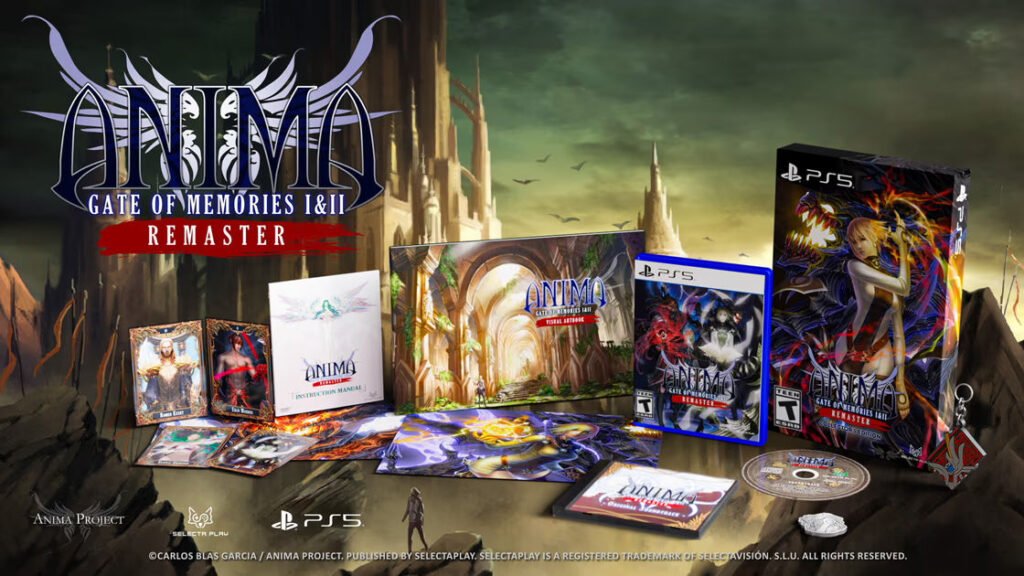 Edição Padrão ou a Edição Especial de Colecionador - Anima: Gate of Memories I&II Remaster
