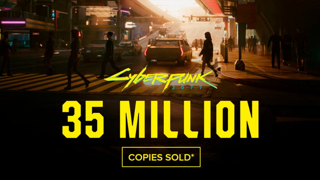 Cyberpunk 2077 alcança 35 milhões de unidades vendidas!