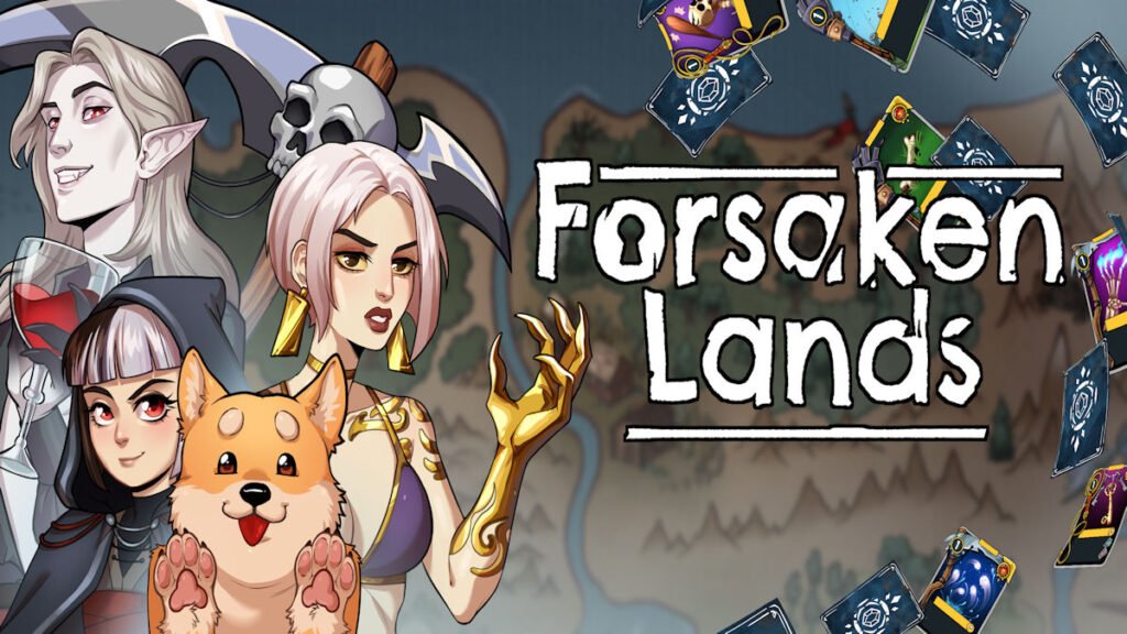 Forsaken Lands: Reúna seus heróis para uma aventura épica de construção de baralho roguelite cooperativa!