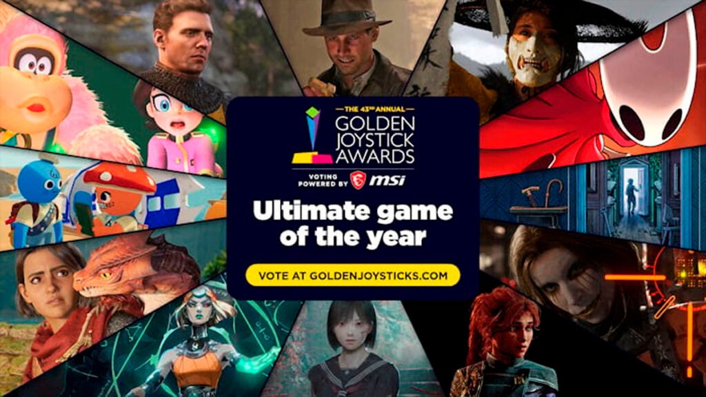 Confira os indicados ao Ultimate Game of the Year do Golden Joystick Awards 2025