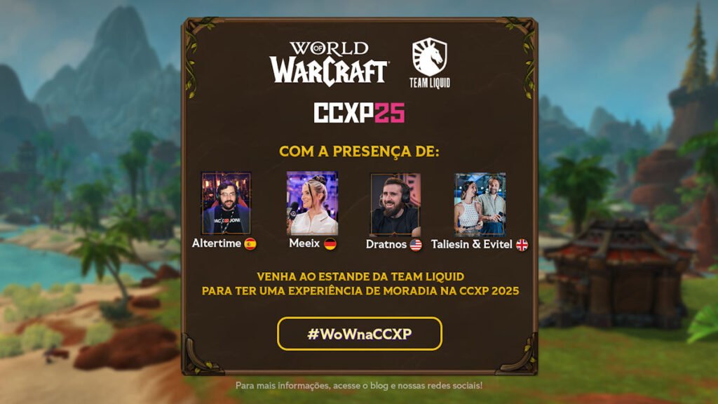 World of Warcraft e Diablo IV -artwork - CCXP25 - thumb