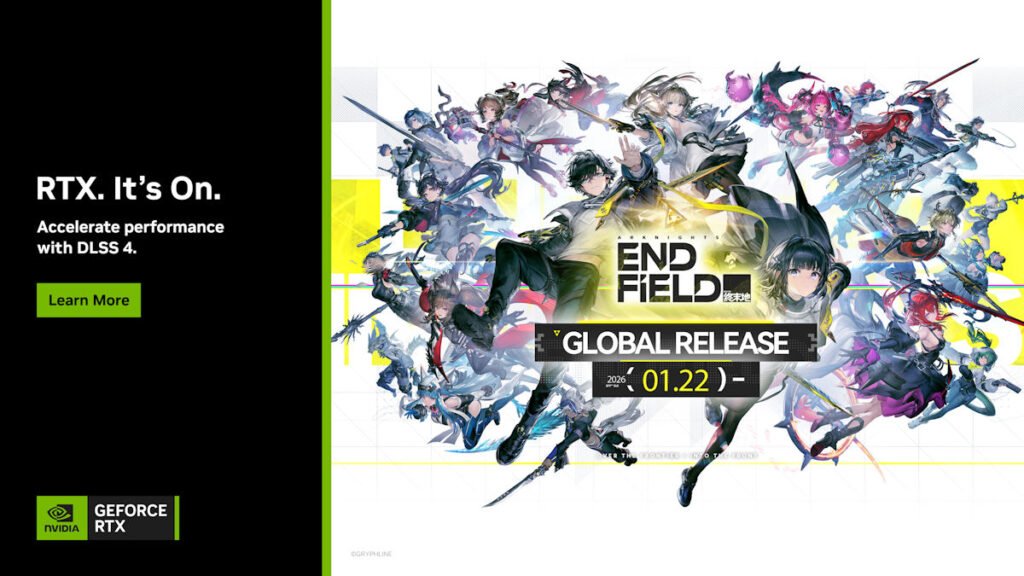 NVIDIA DLSS 4 Arknights Endfield thumb