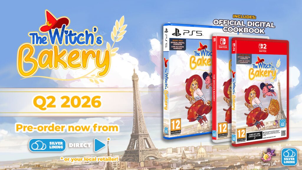 The Witch's Bakery Switch 2 physical versions