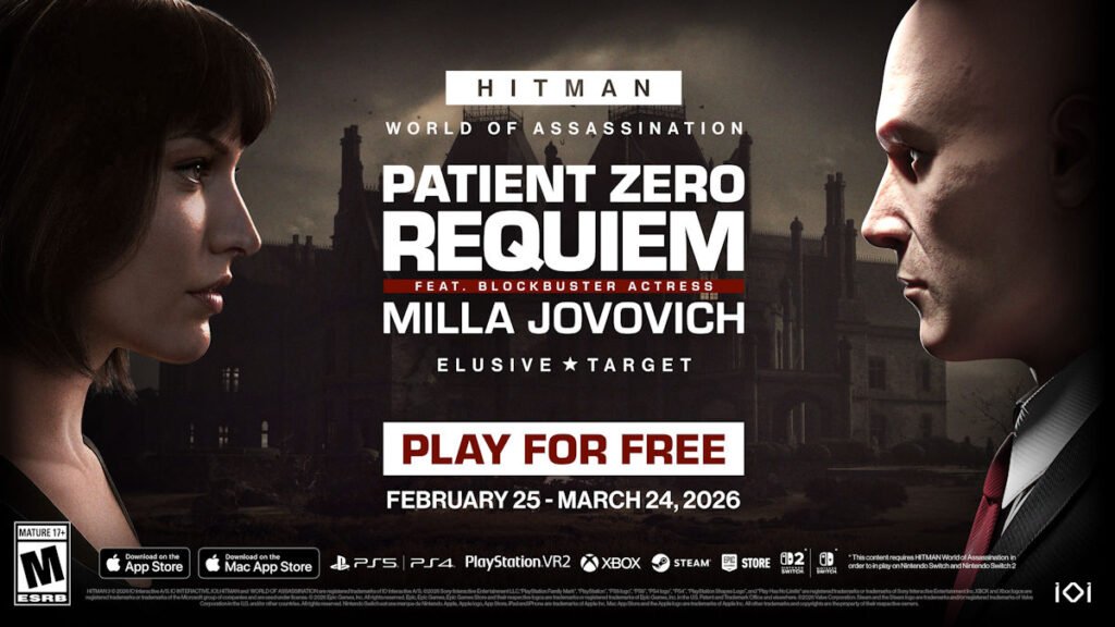 HITMAN World of Assassination x Milla Jovovich thumb
