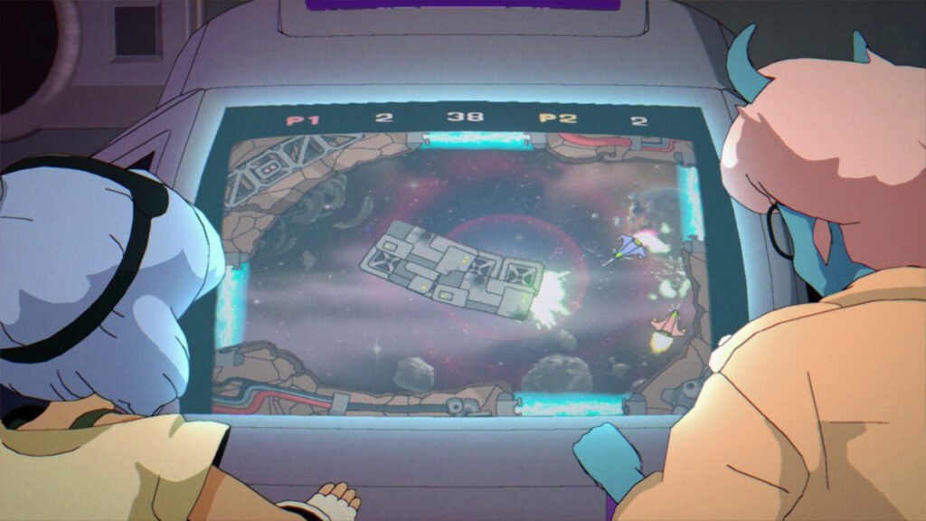 Desafie seu amigo para uma partida rápida de arcade e aproveite uma breve pausa em suas viagens!