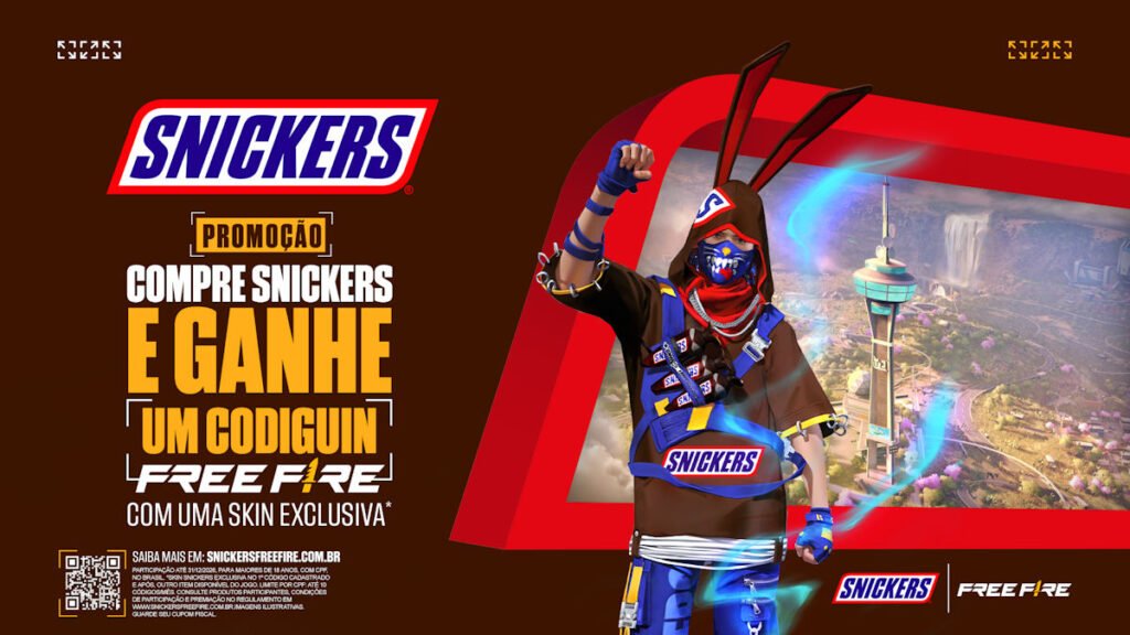 SNICKERS X FREE FIRE 2026 thumb