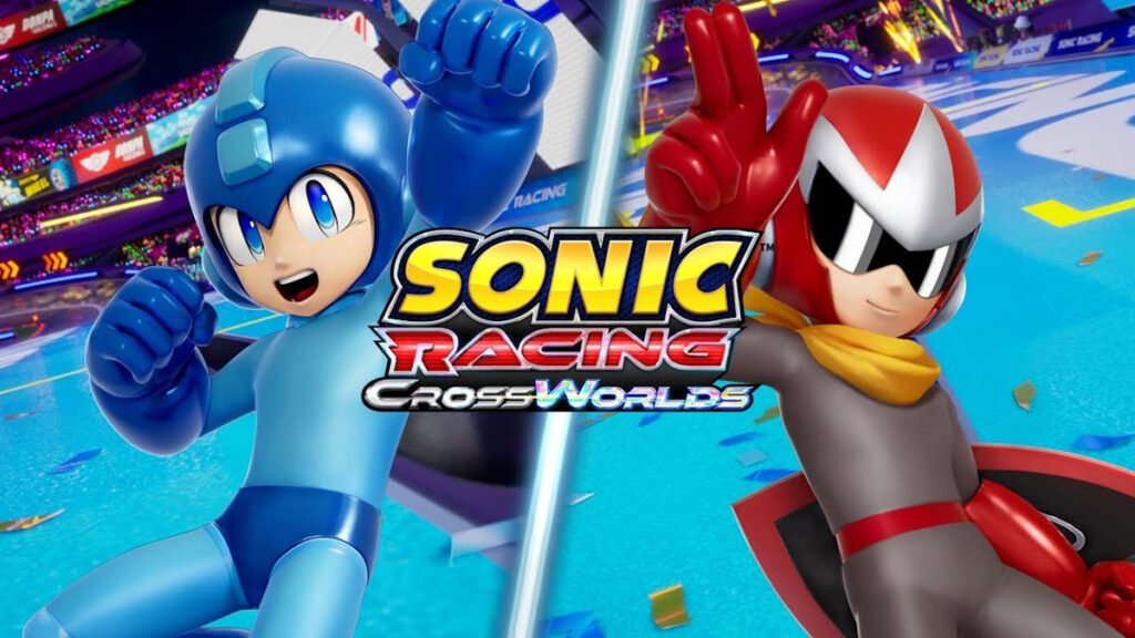 Pacote do Mega Man - Sonic Racing: CrossWorlds!