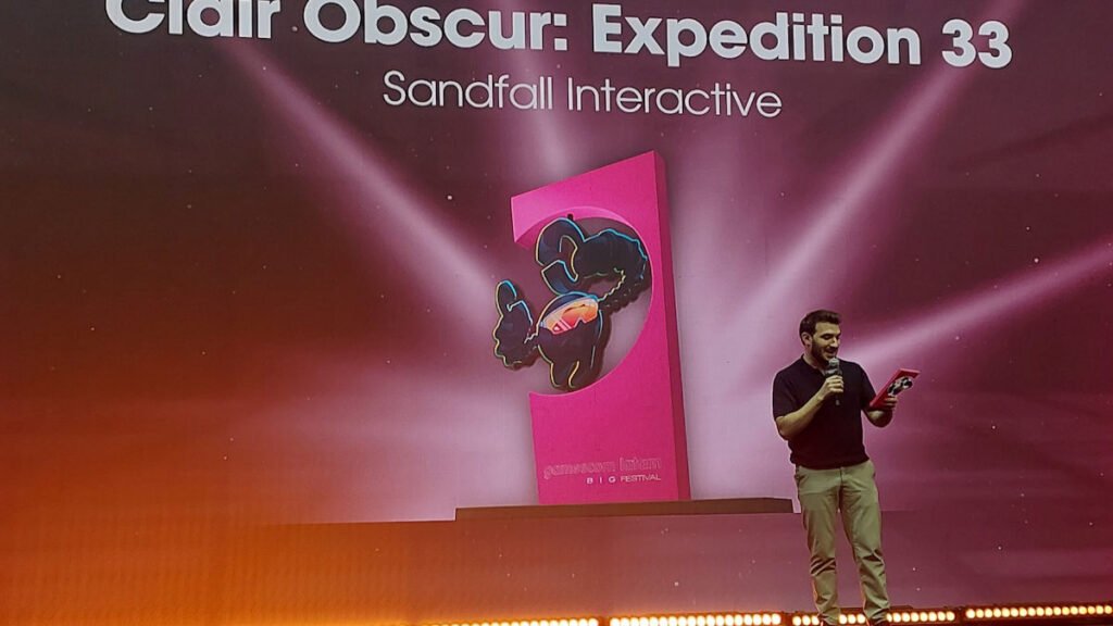 gamescom latam BIG Festival Awards - Clair Obscur winner thumb