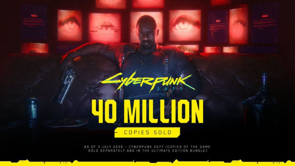 Cyberpunk 2077 - 40 million sold thumb