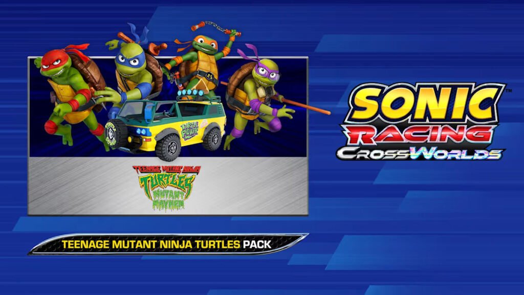 Sonic Racing Cross Worlds TMNT pack thumb