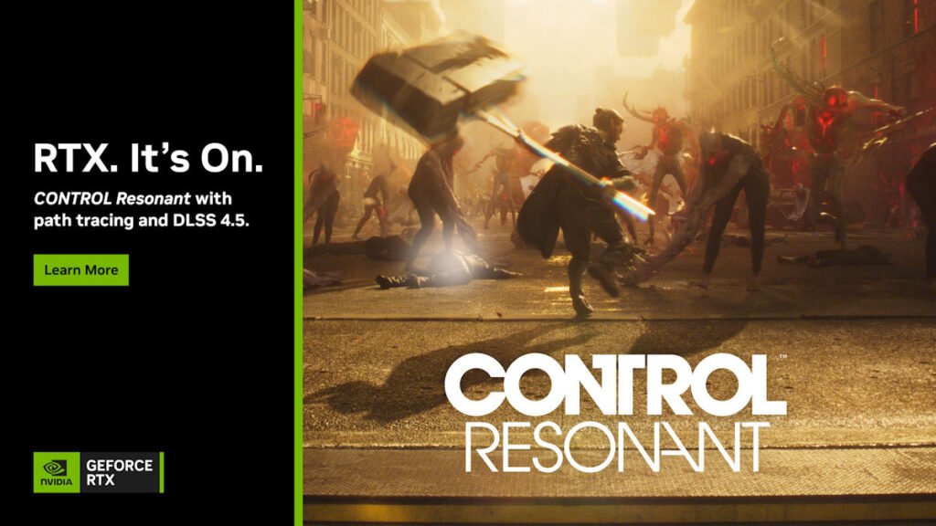 NVIDIA GeForce RTX CONTROL Resonant thumb