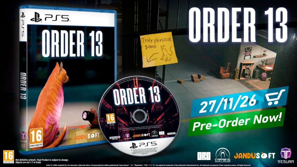 ORDER 13 edição física thumb