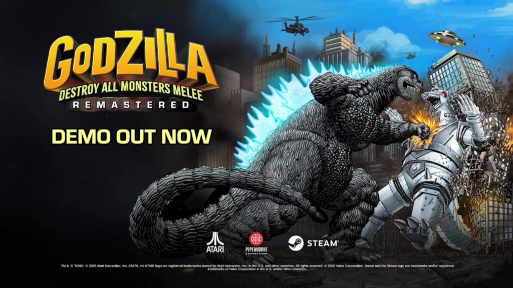 Godzilla Destroy All Monsters Melee Remastered demo thumb